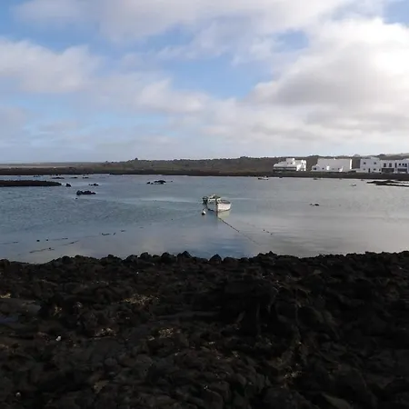 Roque Del Lanzarote Disconnection Near Of The Sea Órzola